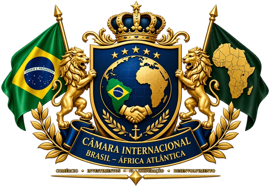 Selo da Câmara Internacional Brasil – África Atlântica — Integração Econômica do Atlântico Sul e do Golfo da Guiné
